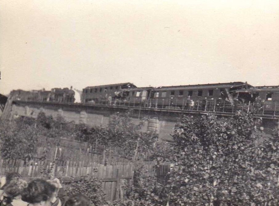 1918 Eisenbahn-Unglück  Dresden