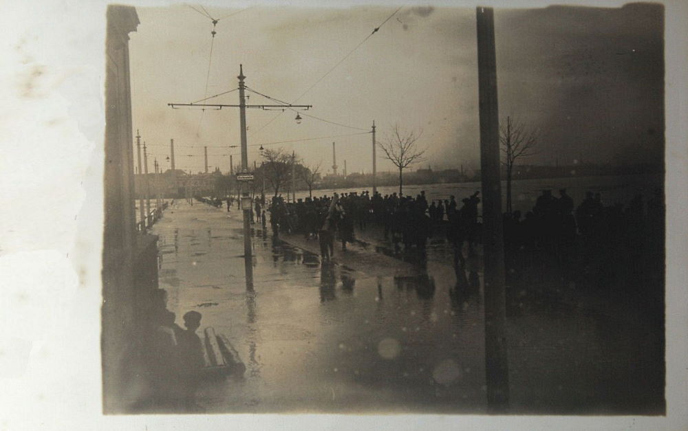 1920 Hochwasser  Dresden