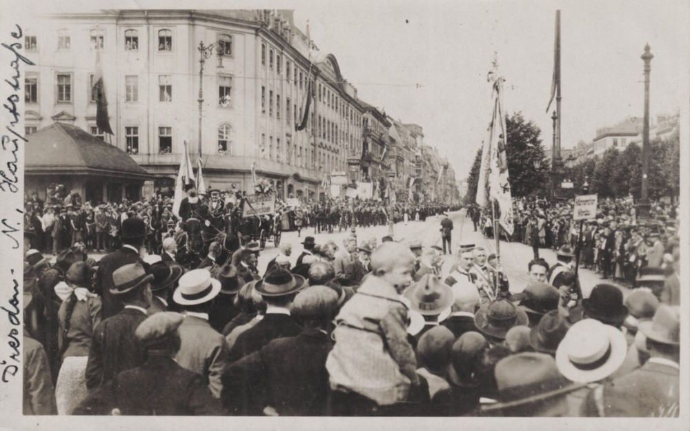 1925 S&auml;ngerbundfest  Dresden
