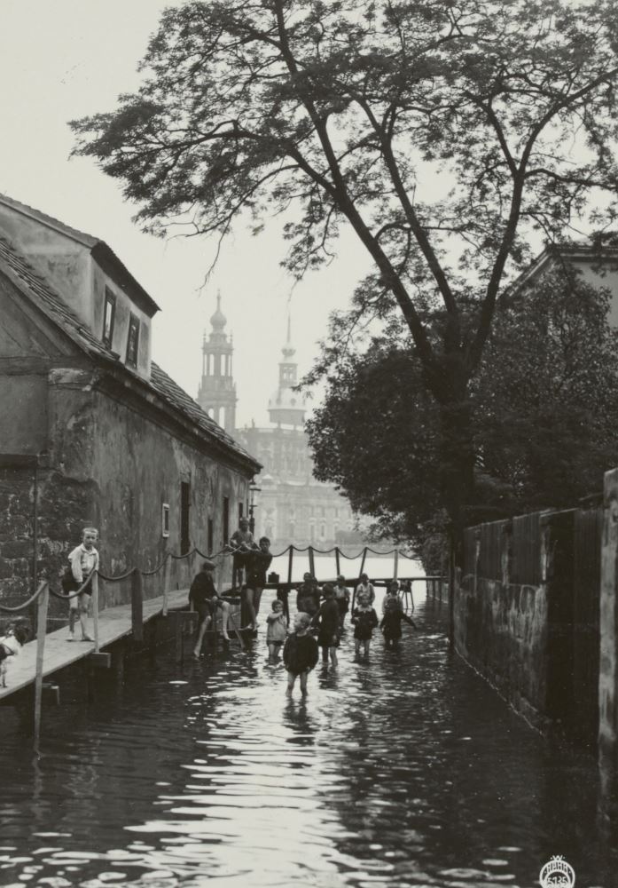 Hochwasser 1926  Dresden