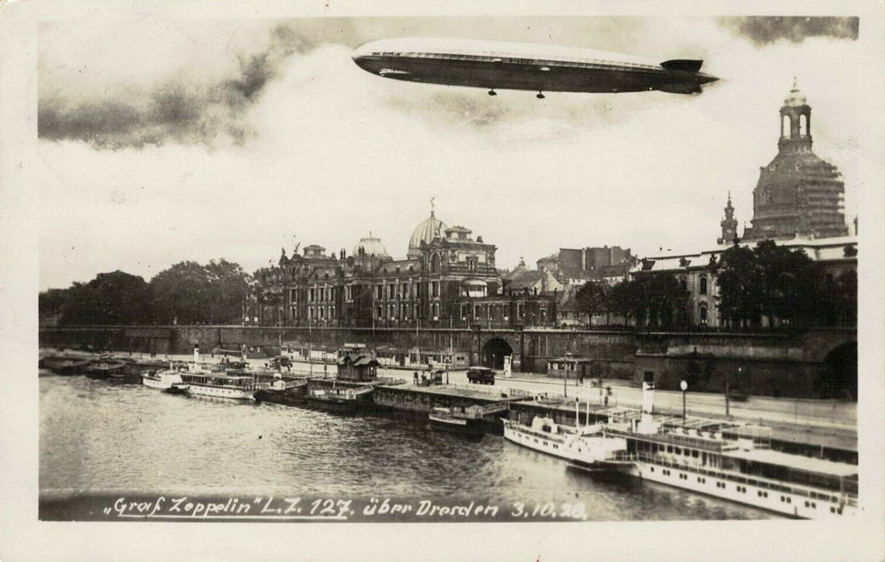1928 Zeppelin LZ 127  Dresden