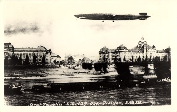 1928 Zeppelin LZ 127  Dresden