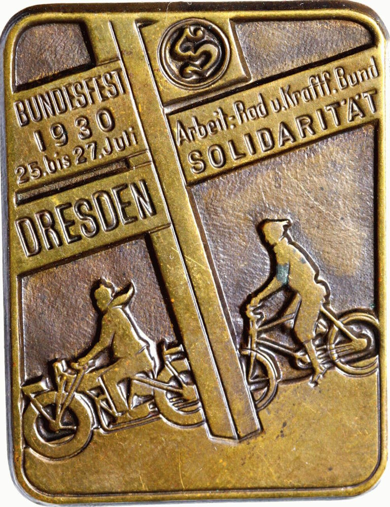Bundesfest Arb.- Rad- u. Kraftf. Bund Solidarität 1930  Dresden