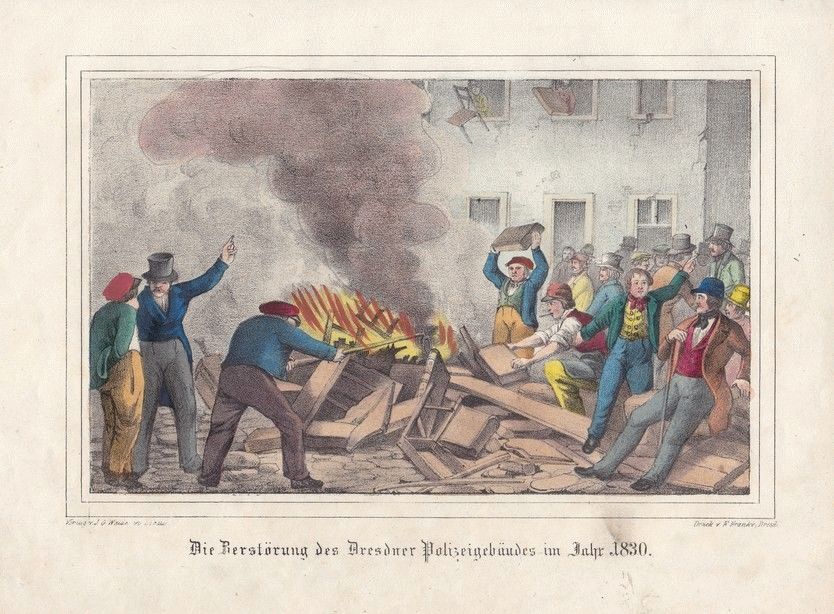 1830 Revolution  Dresden