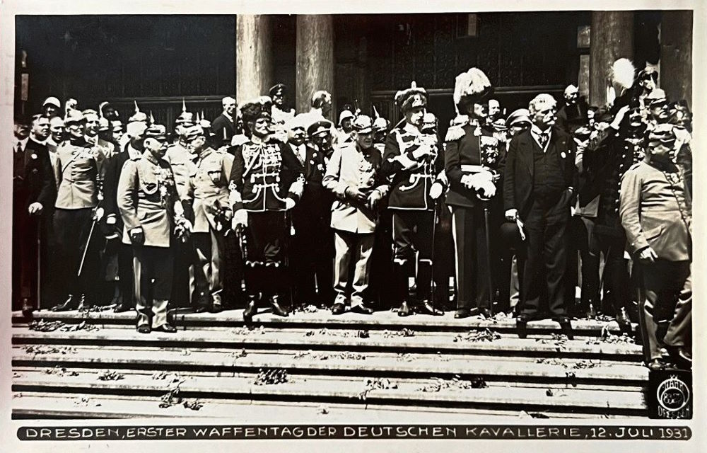 1931 Erster Waffentag der deutschen Kavallerie  Dresden
