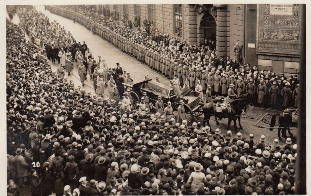 1932 Tod K&ouml;nig Friedrich August III  Dresden