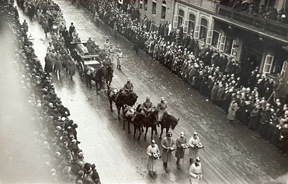 1932 Tod K&ouml;nig Friedrich August III  Dresden