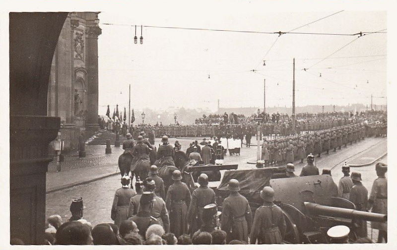 1932 Tod K&ouml;nig Friedrich August III  Dresden