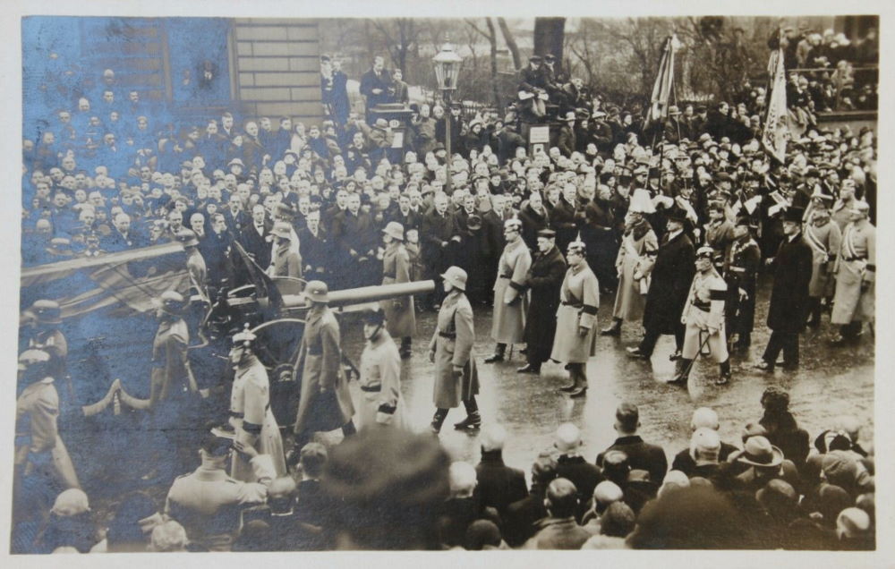 1932 Tod K&ouml;nig Friedrich August III  Dresden