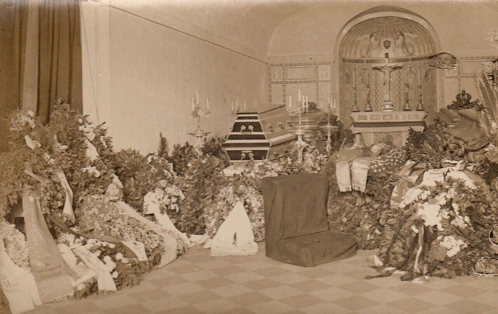 1932 Tod K&ouml;nig Friedrich August III  Dresden