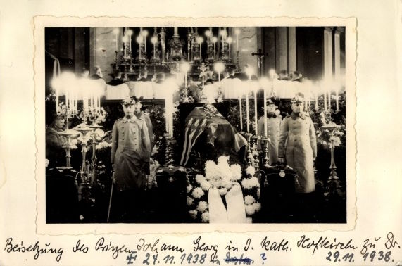 1938 Beisetzung des Prinzen Johann Georg von Sachsen  Dresden