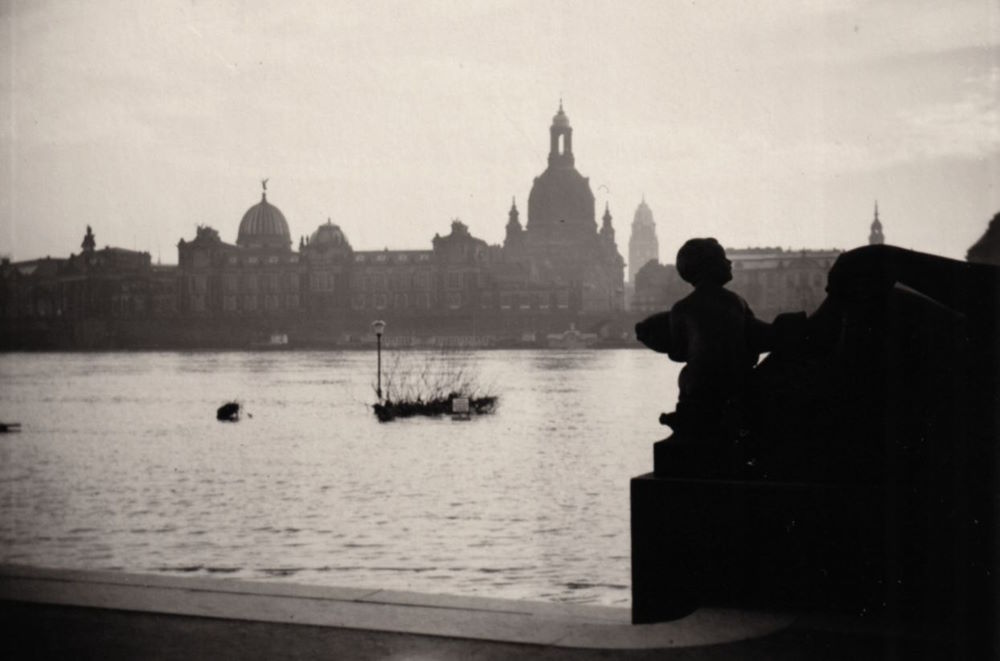 1939 Hochwasser  Dresden