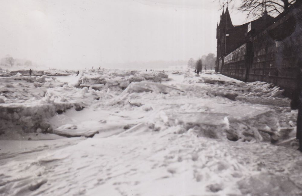 1940 Eis-Hochwasser  Dresden