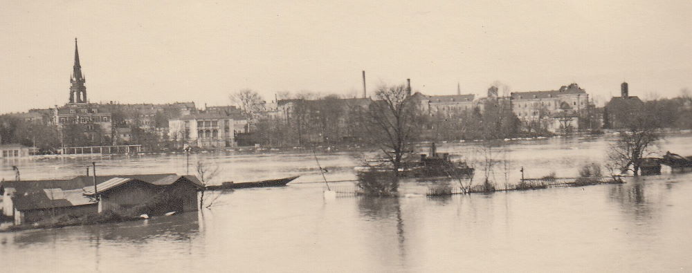 1940 Eis-Hochwasser  Dresden