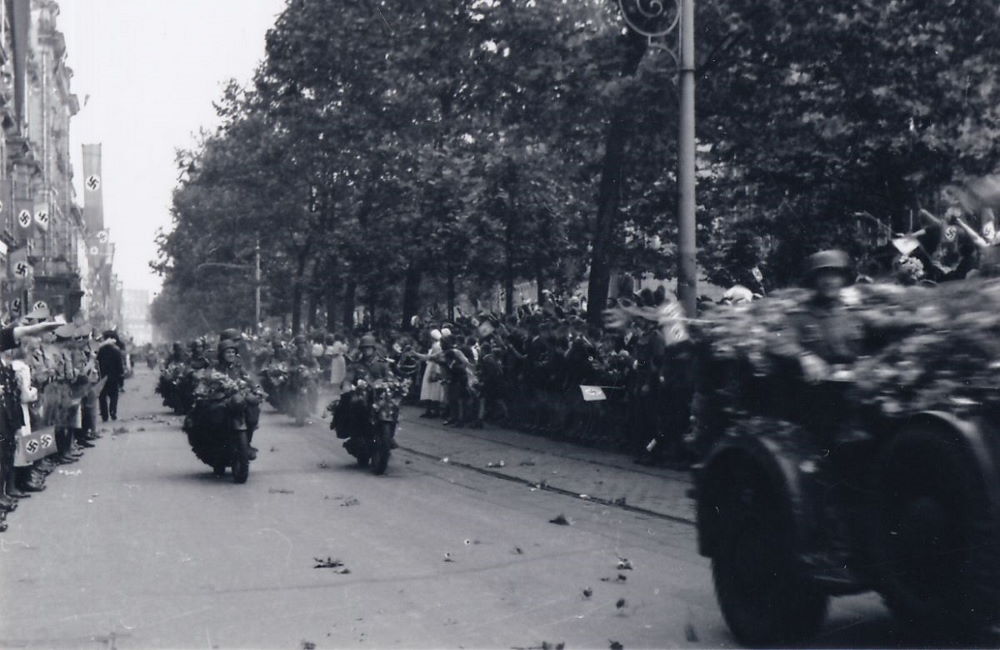 1940 Rückkehr vom Frankreichfeldzug Dresden 1940 Rückkehr vom Frankreichfeldzug Dresden