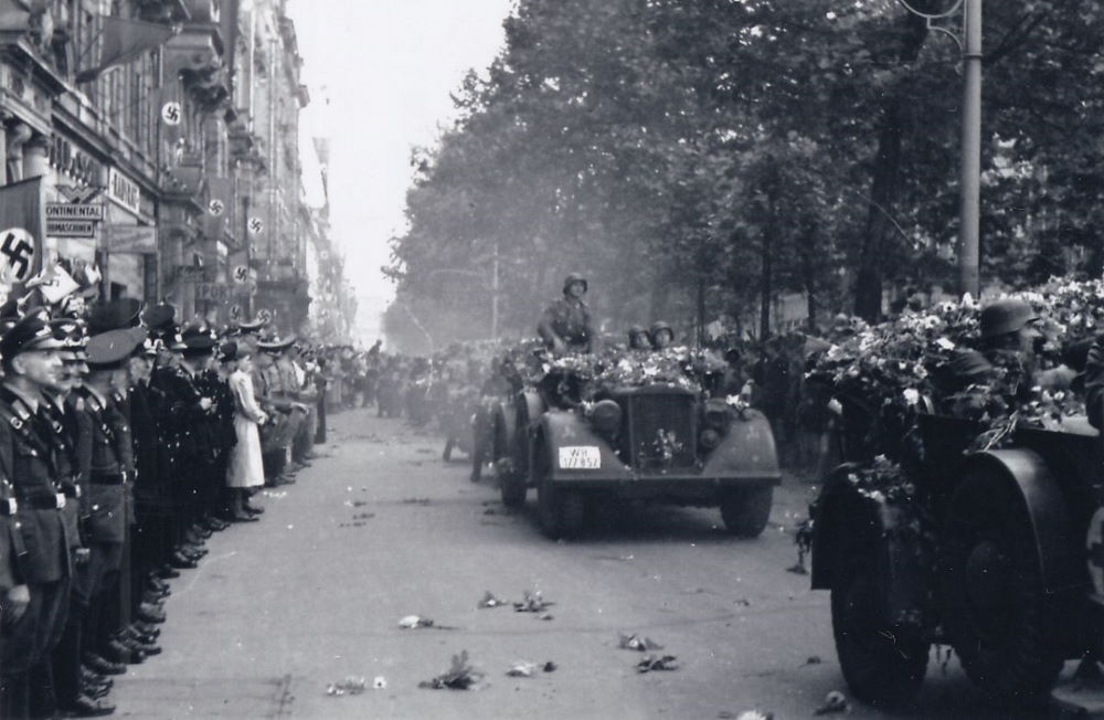 1940 Rückkehr vom Frankreichfeldzug Dresden 1940 Rückkehr vom Frankreichfeldzug Dresden