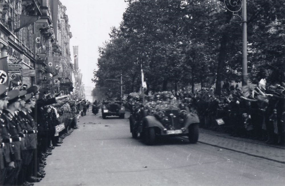 1940 R&uuml;ckkehr vom Frankreichfeldzug  Dresden