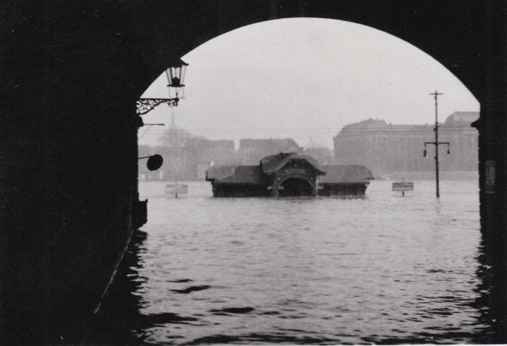 1941 Hochwasser  Dresden