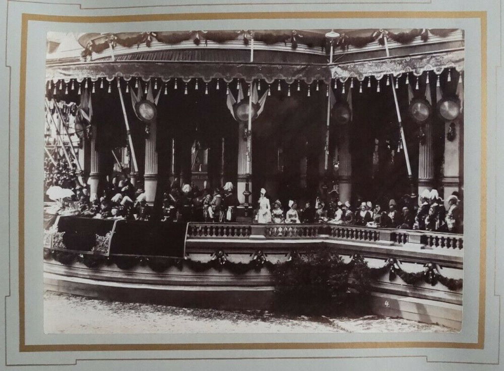 1889 Wettinfeier  Dresden