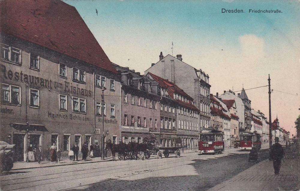 Friedrichstraße 19 (-1888 Friedrichstraße 9)  Dresden