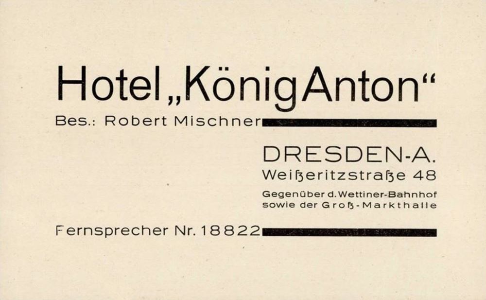 Weisseritzstraße 48 (-1894 Weisseritzstraße 14) Dresden Weisseritzstraße 48 (-1894 Weisseritzstraße 14) Dresden