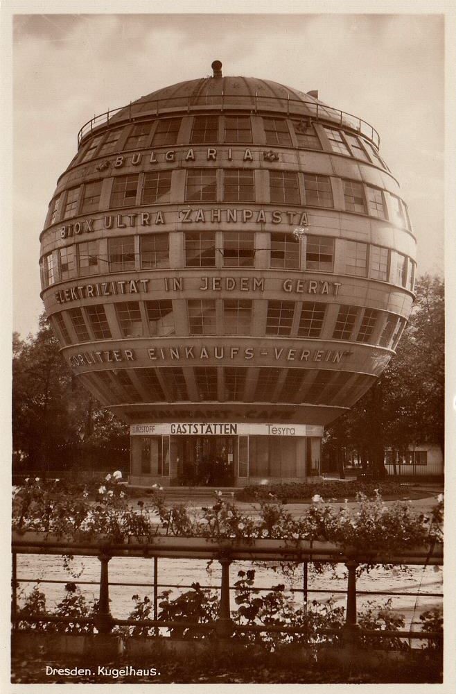 Kugelhaus Stra&szlig;burger Platz (St&uuml;belplatz)  Dresden