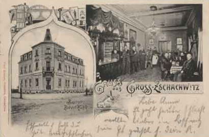 Th&uuml;rmsdorfer Stra&szlig;e 5 (Kaiserstra&szlig;e 5) / Am Wiesenrand (Bachstra&szlig;e)  Dresden