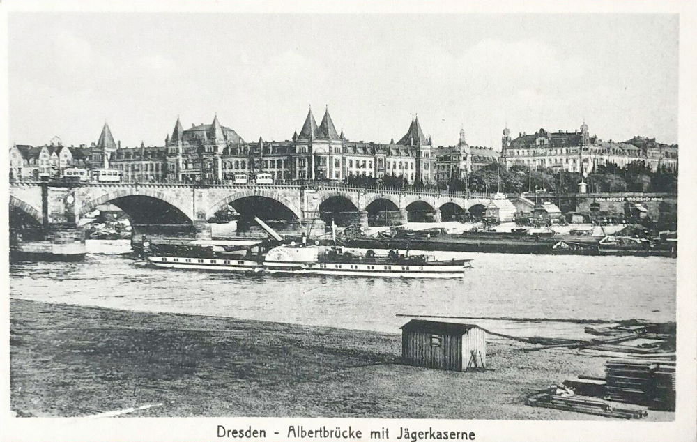 Albertbr&uuml;cke  Dresden