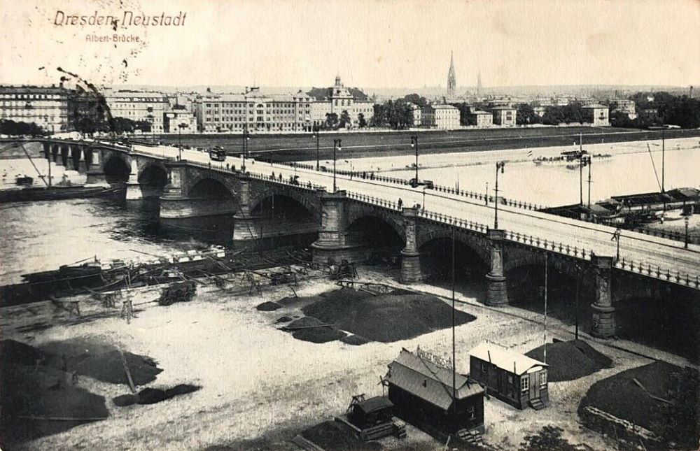 Albertbr&uuml;cke  Dresden