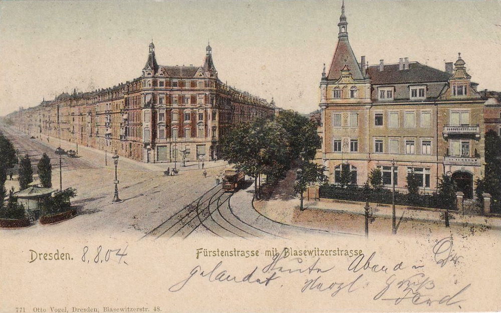 Blasewitzer Straße 29 / Fetscherstraße (Fürstenstraße)  Dresden