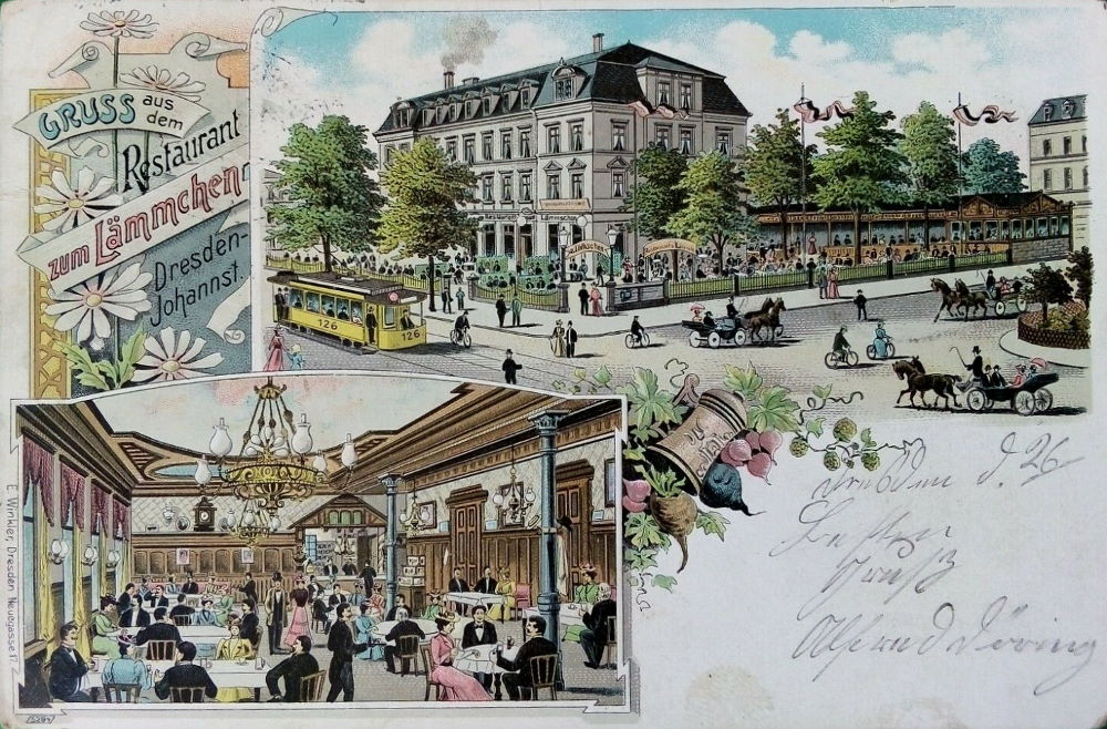 Blasewitzer Straße 58 (-1894 Blasewitzer Straße 40b) / Gluckstraße Dresden Blasewitzer Straße 58 (-1894 Blasewitzer Straße 40b) / Gluckstraße Dresden