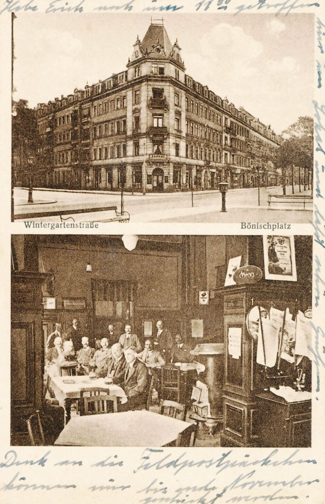 B&ouml;nischplatz 16 (B&ouml;hnischplatz 16) / Wintergartenstra&szlig;e  Dresden