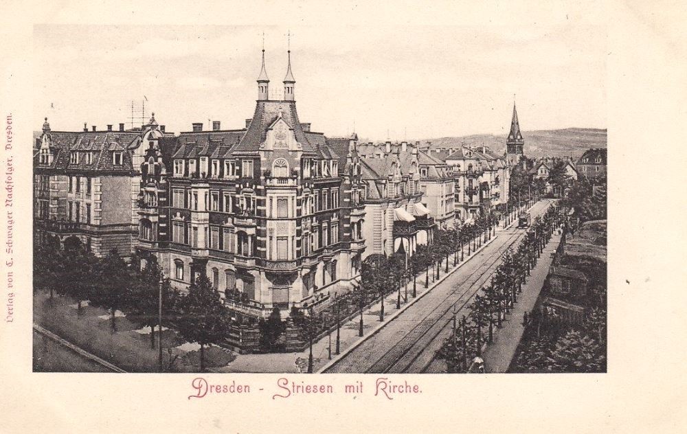 Fetscherstraße 58 (Fürstenstraße 58) / Dürerstraße  Dresden