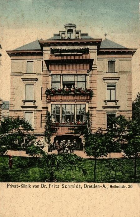 Holbeinstra&szlig;e 20 (-1881 Holbeinstra&szlig;e 67) / Elisenstra&szlig;e  Dresden