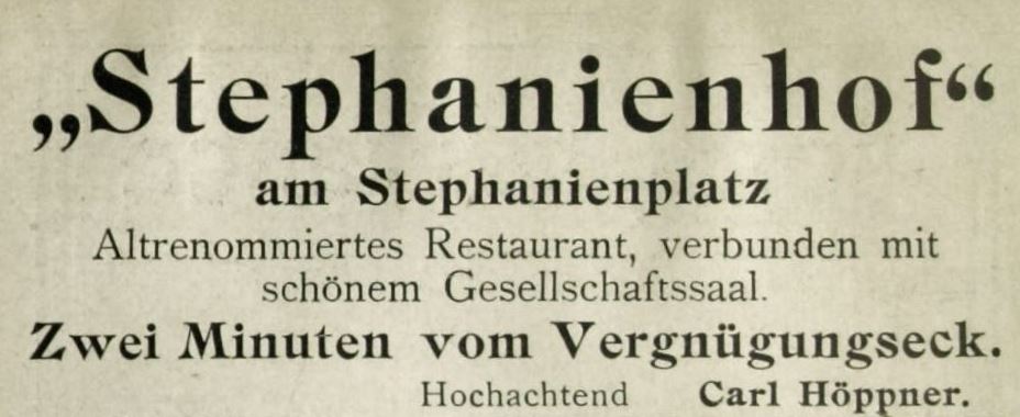 Stephanienstraße 4  Dresden