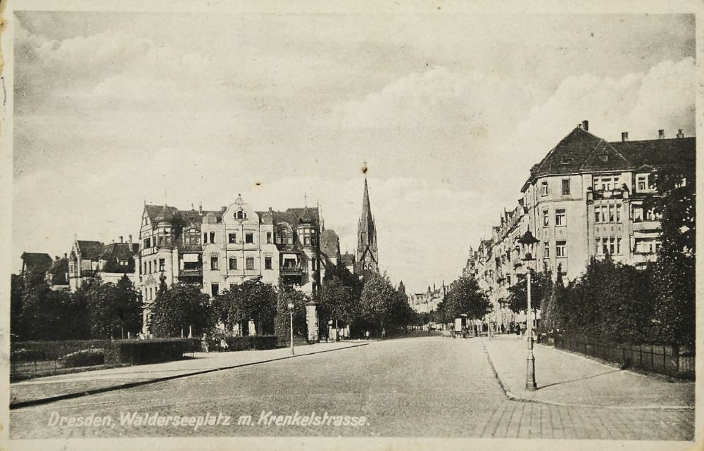 Stresemannplatz 1 (Walderseeplatz 1) / Krenkelstra&szlig;e / Reinickstra&szlig;e  Dresden
