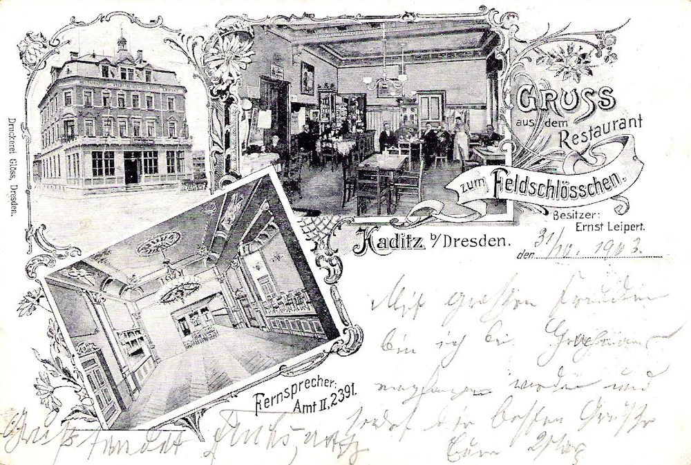 Fechnerstraße 2a / Leipziger Straße (1900 Leipziger Straße 1) Dresden Fechnerstraße 2a / Leipziger Straße (1900 Leipziger Straße 1) Dresden