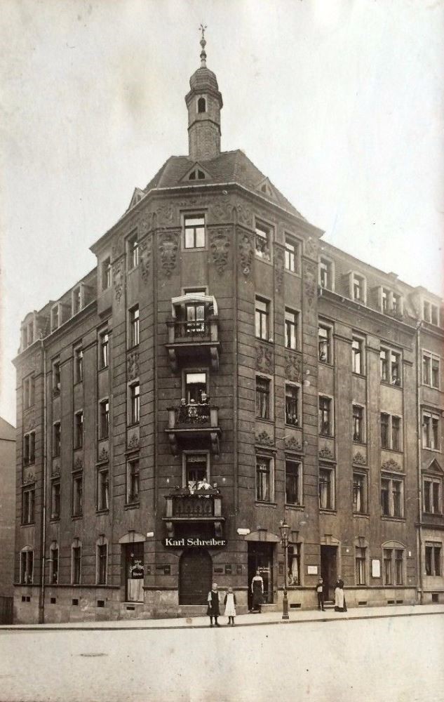 Fritz-Hoffmann-Straße 8 (Radebeuler Straße 8) / Rudolfstraße  Dresden