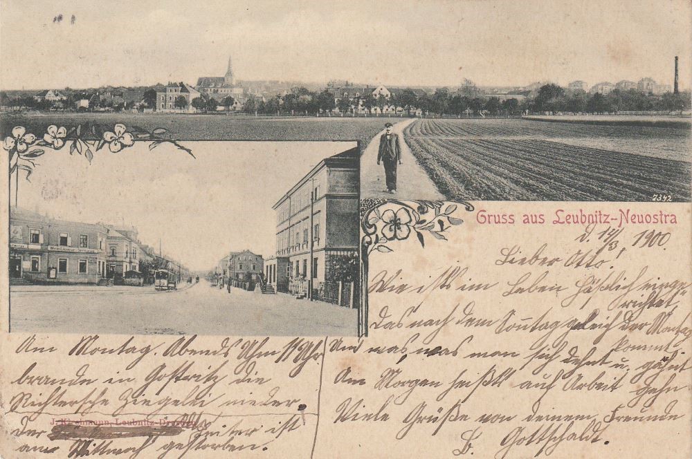 Wilhelm-Franke-Stra&szlig;e 31 (-1927 Dresdner Stra&szlig;e 31) / Spitzwegstra&szlig;e (Arnoldstra&szlig;e)  Dresden