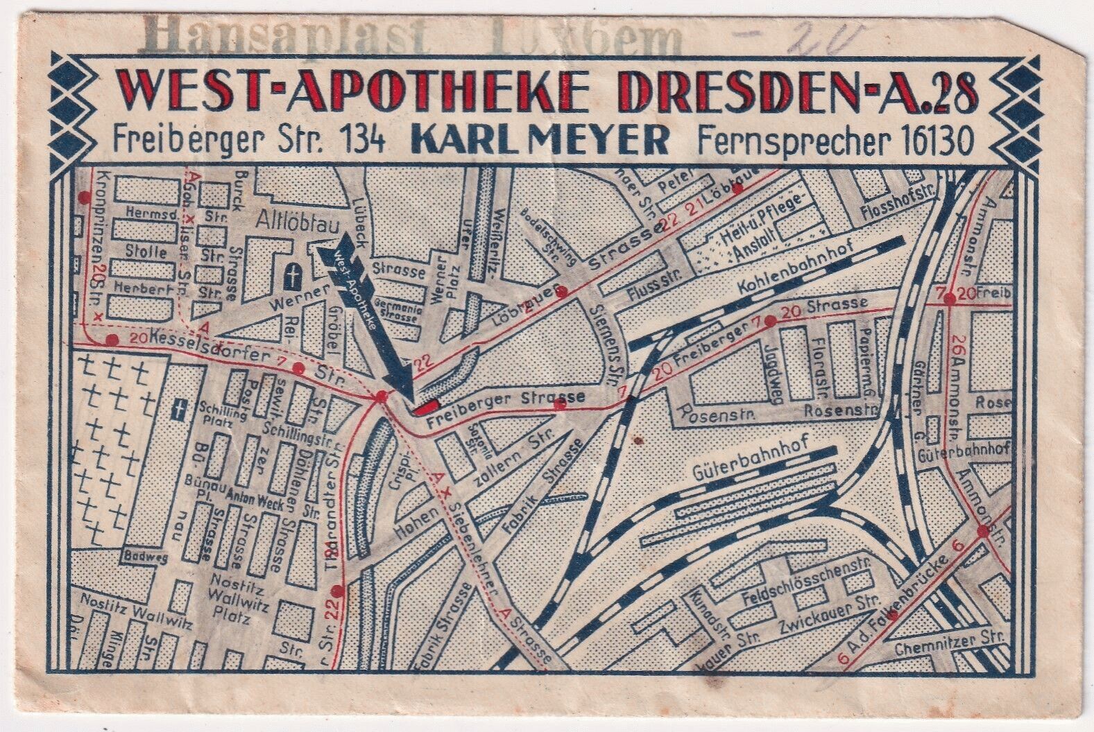 Freiberger Stra&szlig;e 134  Dresden