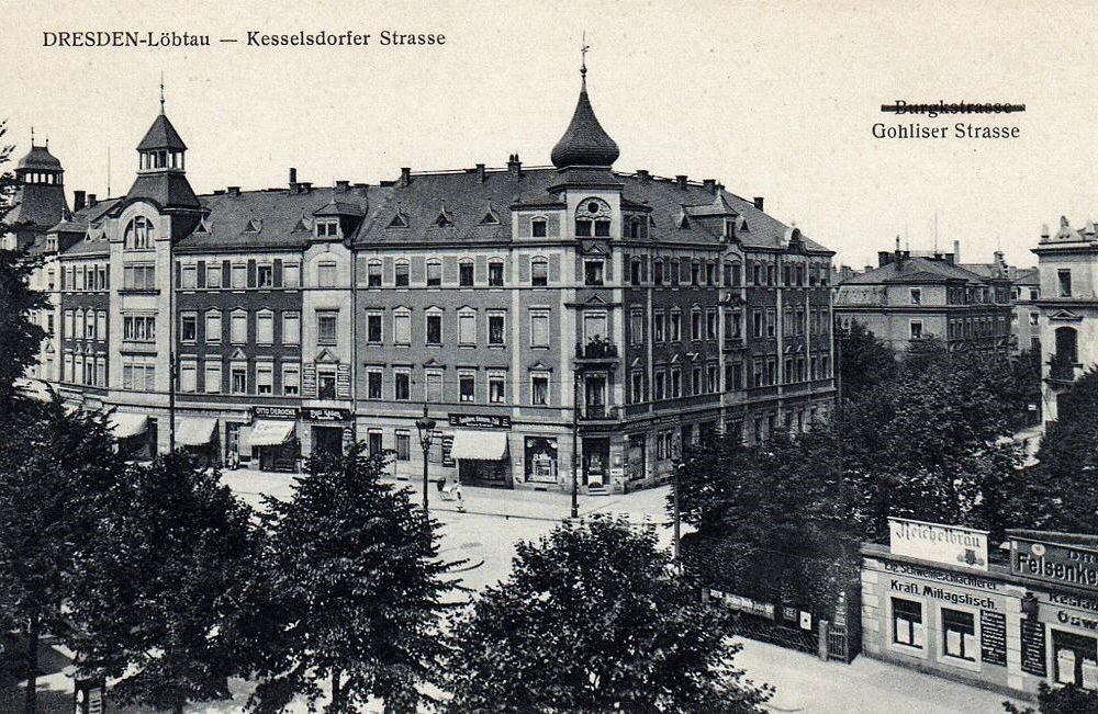 Gohliser Stra&szlig;e 1 / Kesselsdorfer Stra&szlig;e  Dresden