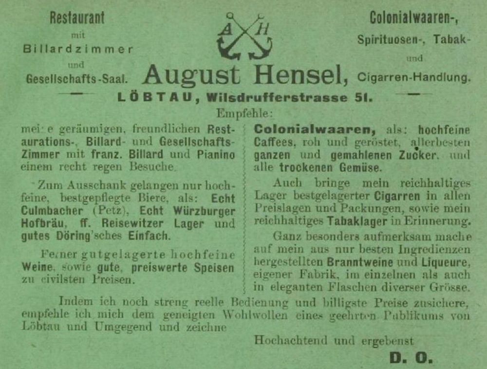 Kesselsdorfer Straße 6 (-1904 Wilsdruffer Straße 51) Dresden Kesselsdorfer Straße 6 (-1904 Wilsdruffer Straße 51) Dresden
