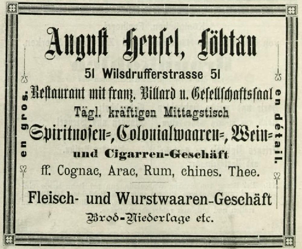 Kesselsdorfer Straße 6 (-1904 Wilsdruffer Straße 51) Dresden Kesselsdorfer Straße 6 (-1904 Wilsdruffer Straße 51) Dresden