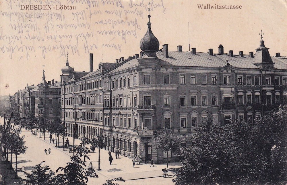 Bonhoefferplatz 16 (-1956 Nostitz-Wallwitzplatz 16) / Clara-Zetkin-Stra&szlig;e (Wallwitzstra&szlig;e)  Dresden