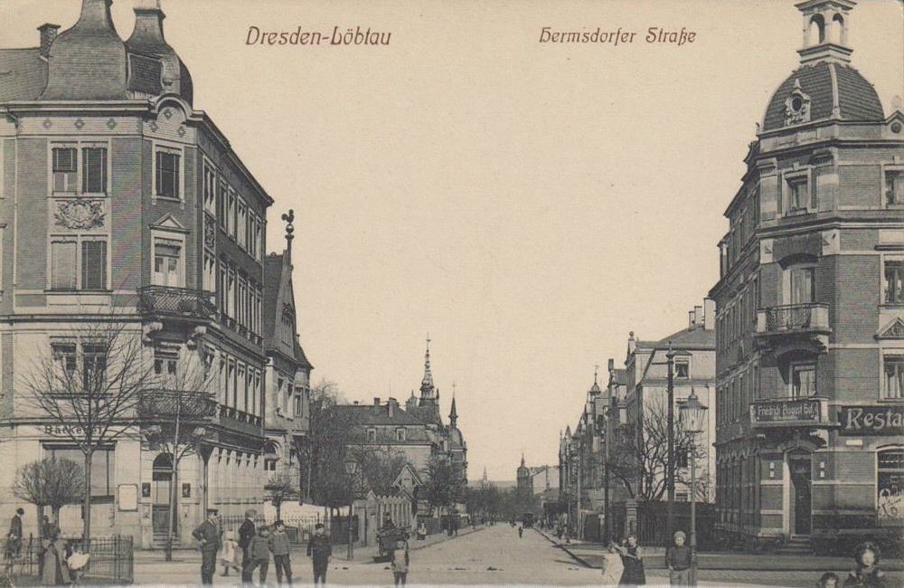 Rudolf-Renner-Stra&szlig;e 41 (Kronprinzenstra&szlig;e 41) / Hermsdorfer Stra&szlig;e  Dresden