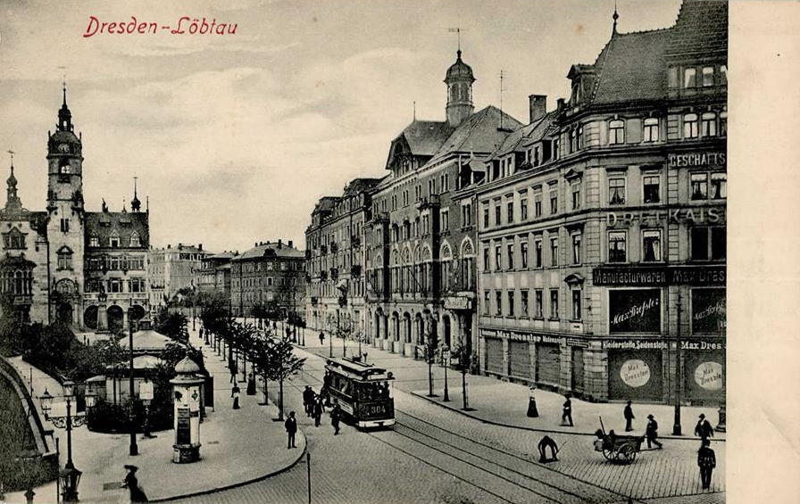 Tharandter Straße / Rathausplatz  Dresden