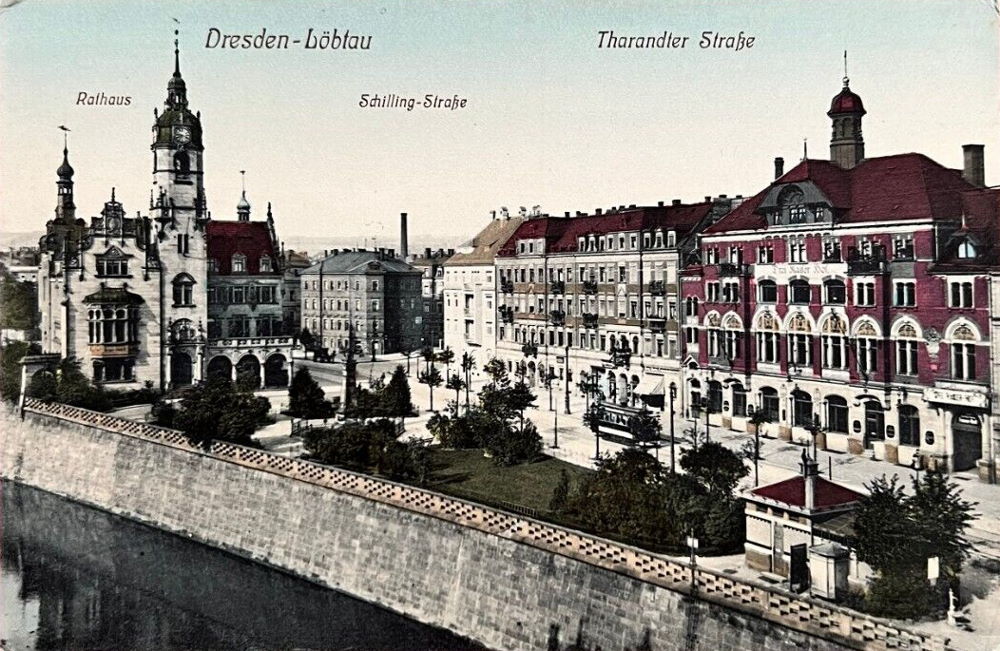 Tharandter Straße / Rathausplatz  Dresden