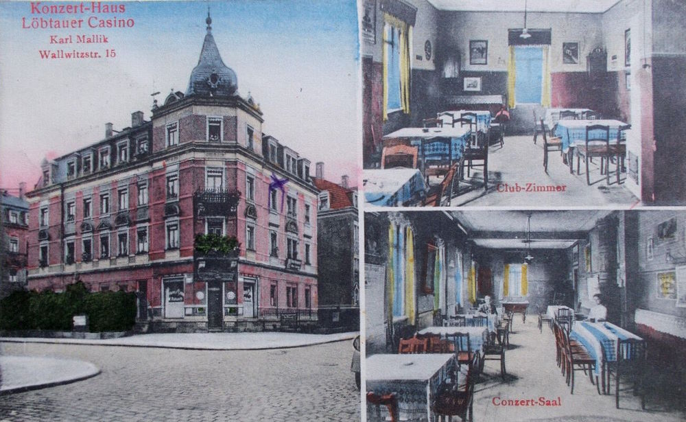 Clara-Zetkin-Straße 15 (-1956 Wallwitzstraße 15) / Klingestraße Dresden Clara-Zetkin-Straße 15 (-1956 Wallwitzstraße 15) / Klingestraße Dresden