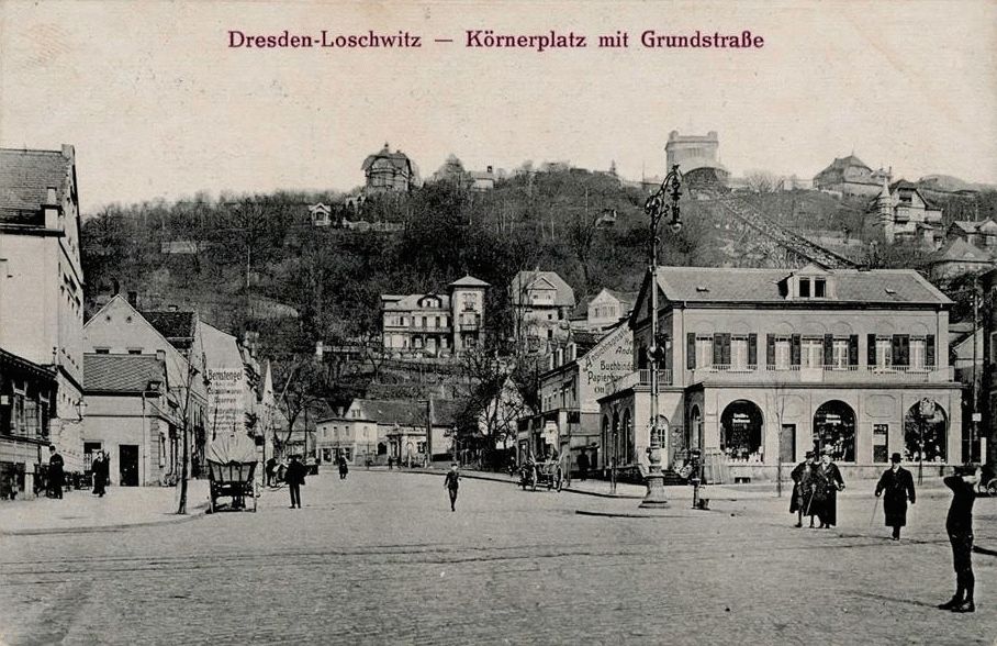 K&ouml;rnerplatz 1 / Grundstra&szlig;e  Dresden