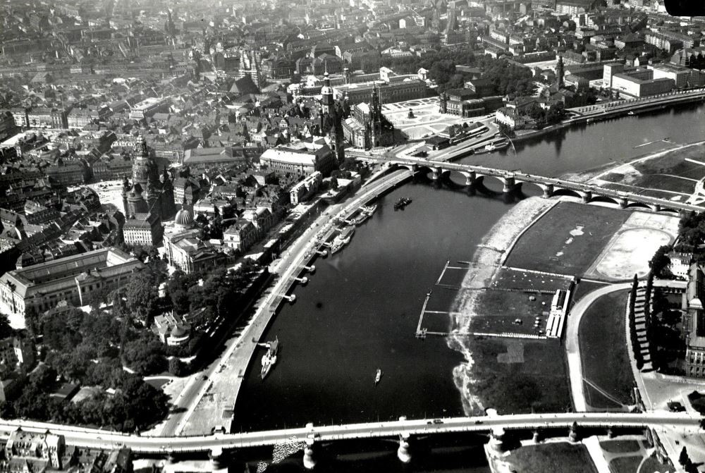 Luftbild - Altstadt gesamt Dresden Luftbild - Altstadt gesamt Dresden